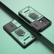 Чохол для Xiaomi Redmi Note 13 5G, KickStand Camera Lens, зелений