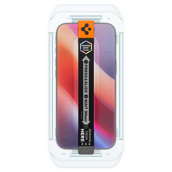 Spigen Glas.TR EZ Fit закаленное стекло для iPhone Air (2 шт.)