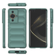 Чехол до Huawei Nova 11 Pro, Gaming Shockproof, зелёный