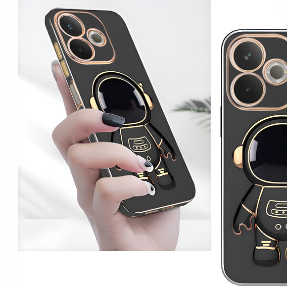 Чoхол до Oppo A5 Pro 5G, Astronaut, чорний