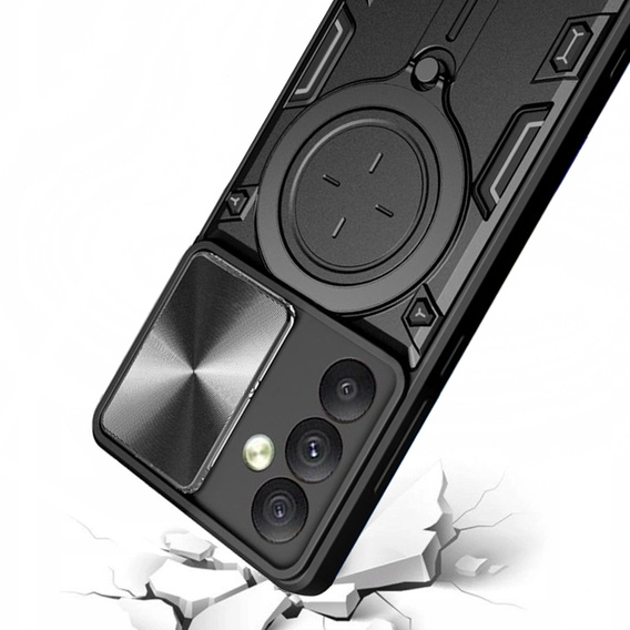 Броньований чохол для Samsung Galaxy A54 5G, CamShield Slide, чорний