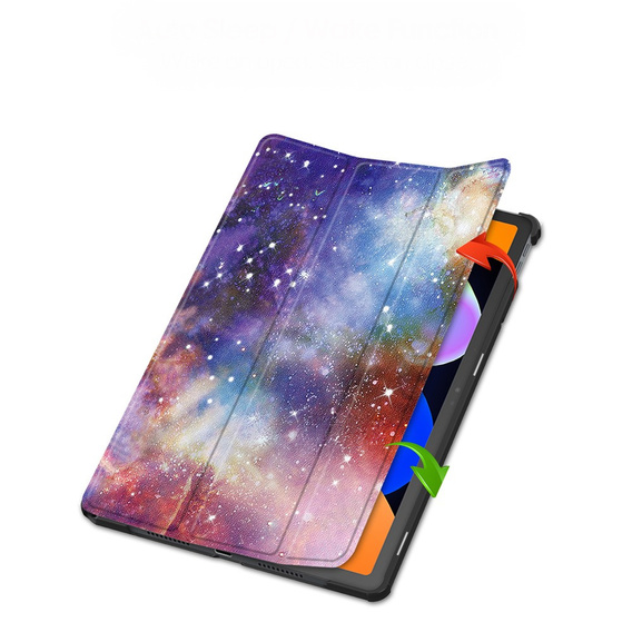 Чохол для Lenovo Idea Tab 11" 2025 TB336FU TB336ZU, з функцією підставки, Smartcase, Galaxy