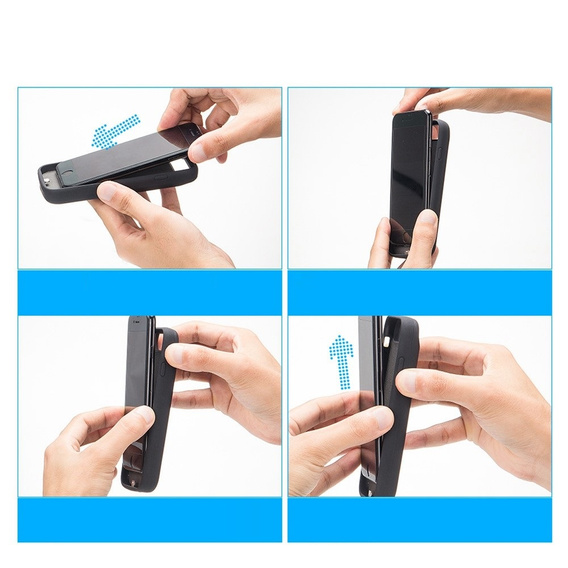 Чохол-акумулятор 5000mAh для iPhone X / XS, чорний