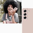 Чехол до Samsung Galaxy S21 FE, Silicone Lite, розовый