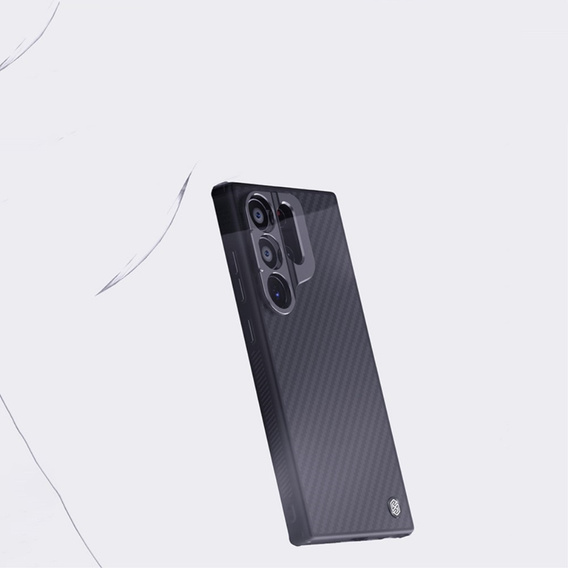 Чехол для Samsung Galaxy S24 Ultra, бронированный Nillkin, Carboprof Case, для Magsafe, чёрный