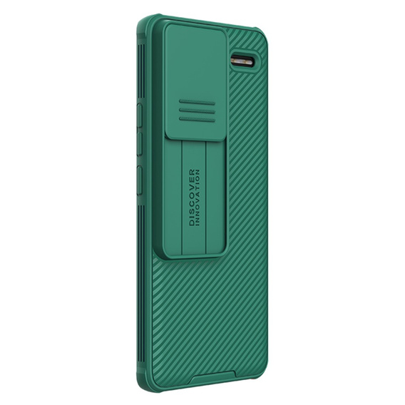 Чохол для Xiaomi Redmi Note 13 Pro+, броньований Nillkin, CamShield Pro, зелений