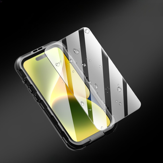 Водонепроникний чохол IP68 для iPhone 15, SHELLBOX MagSafe, чорний