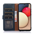 Чехол Wallet до Motorola Moto E20/E40, KHAZNEH, Dual Color, Blue / Brown