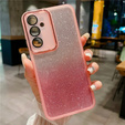 Чехол до Samsung Galaxy M55 5G, Glittery Powder, розовый