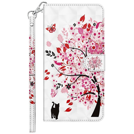 Откидной чехол для Xiaomi Redmi 13C / Poco C65, Wallet, Cat & Tree