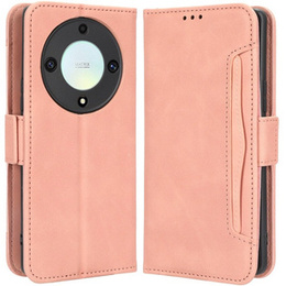 Откидной чехол для Honor Magic 5 Lite 5G, Card Slot, розовый