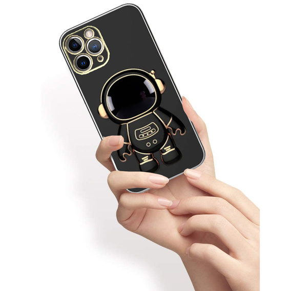 Чехол до iPhone 14 Pro Max, Astronaut, чёрный