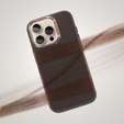 Кевларовий чохол BENKS для iPhone 16 Pro Max, для MagSafe, Carbon Fiber, коричневий