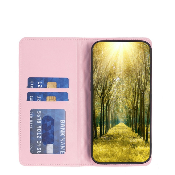 Чохол-книжка для Xiaomi Redmi Note 13 5G, Wallet, BINFEN COLOR, рожевий