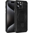 Магнітний чохол для iPhone 15 Pro Max, для MagSafe, чорний