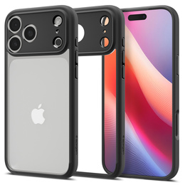 Гибридный чехол Spigen Ultra для iPhone 17 Pro, матовый черный