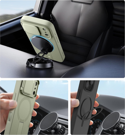 Чехол Suritch с MagSafe и защитой камеры для iPhone 17 Pro