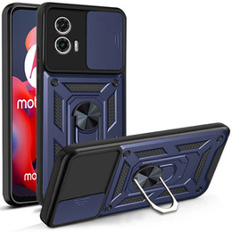 Чехол NOX Camera Slide Motorola Moto G24 / G24 Power / G04, CamShield Slide, синий