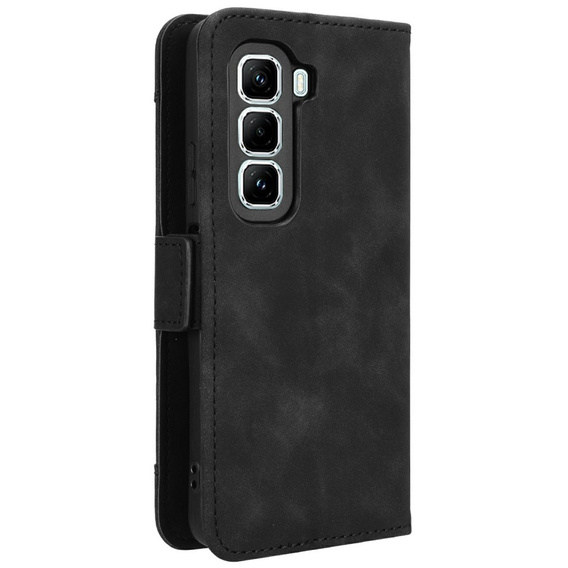 Футляр з клапаном для Infinix Hot 50 Pro 4G, Card Slot, чорний