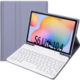 Чохол + клавіатура Samsung Galaxy Tab S6 Lite P610/P615 / S6 Lite 2022 10.4, Pen Slot, фіолетовий