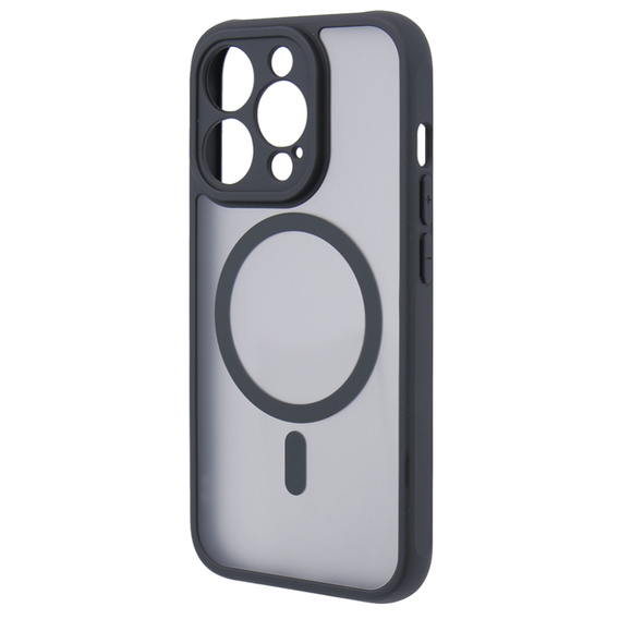 Чехол MagSafe для iPhone 15 Pro, Hybrid Matte Lens Pro, черный