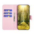 Откидной чехол для Motorola Edge 40 Neo, Wallet, BINFEN COLOR, розовый
