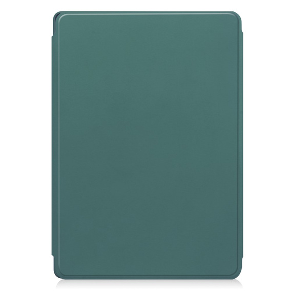 Чохол клавіатура для Samsung Galaxy Tab S6 Lite 2024 / 2022 / 2020, Rotary 360° Leather, темно-зелений