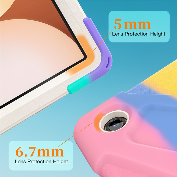 Броньований чохол з підставкою та ременем через плече для Samsung Galaxy Tab A11+