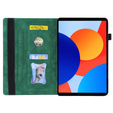 Чехол для Xiaomi Redmi Pad SE 8.7, Classic, с местом для стилуса, зелёный