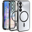 Чохол для Samsung Galaxy A05s, Electro MagSafe, чорний + Скло на екран