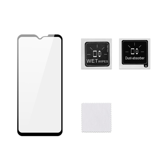 Загартоване скло для Samsung Galaxy Xcover 7, Dux Ducis на весь екран, чорна рамка