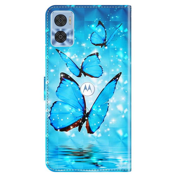 Чохол-книжка для Motorola Moto E22 / E22i, Wallet Butterfly, м'яти