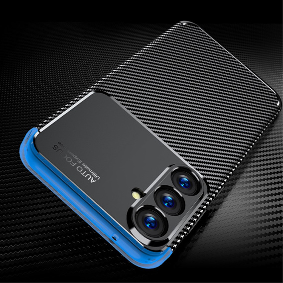 Чoхол до Samsung Galaxy S23 FE, Carbon Gel, чорний