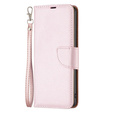 Чохол-книжка для Samsung Galaxy A54 5G, Wallet Litchi Magnet, рожевий rose gold