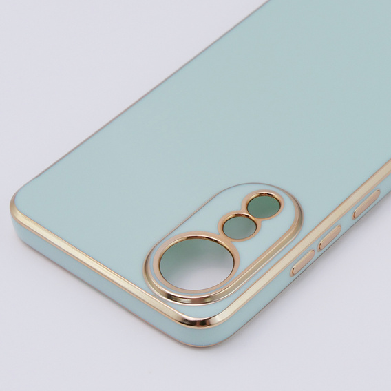 Чехол для Oppo A78 4G, Glamour CamShield, мятный