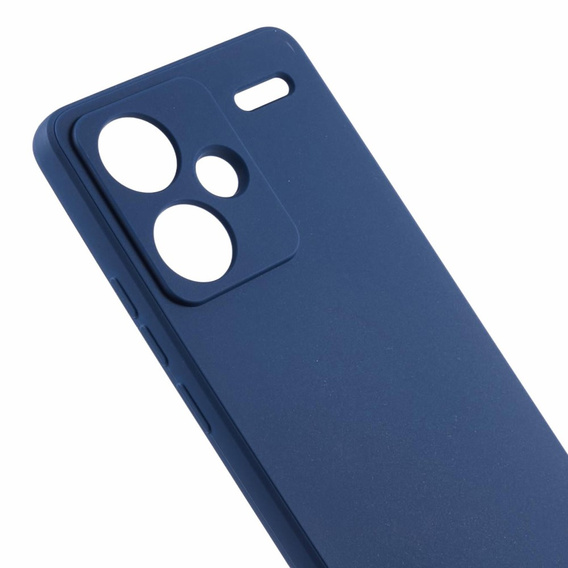 Чoхол до Xiaomi Redmi Note 13 Pro+, Silicone Lite, темно-синій