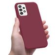 Тонкий чохол до Samsung Galaxy A72 5G / A72 4G, Slim, бордовий