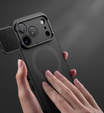 Чехол для iPhone 12 / 12 Pro, Suritch Shockproof, для MagSafe, чёрный