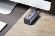 FORCELL Настольное зарядное устройство 2x USB Type-C 2x USB-A 100 Вт 5A GaN PD QC4.0, серый