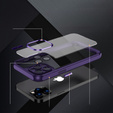 Чехол для iPhone 12 Pro Max, ERBORD Impact Guard, тёмно-фиолетовый