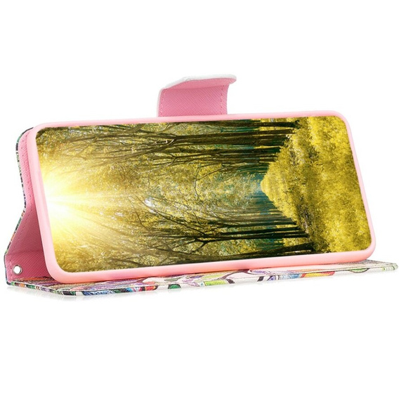 Чохол-книжка для Samsung Galaxy A55 5G, Wallet, Tree of life, білий