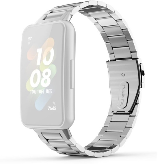 Браслет Stainless для Huawei Band 7, Silver