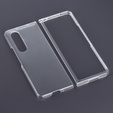 Чехол Rubberized Hard PC Shell для Samsung Galaxy Z Fold 3 5G,  Matte Clear