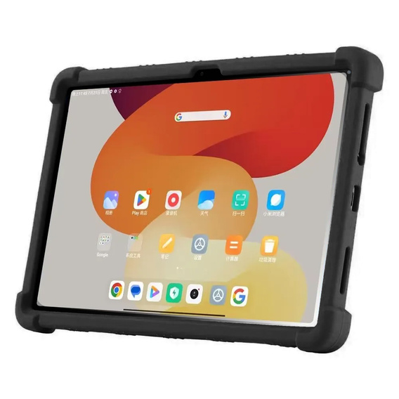 Силіконовий чохол для Xiaomi Redmi Pad SE 11", Impact, броньований, чорний