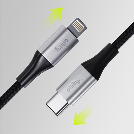 Адептер HOCO - USB-C TYPE-C на Lightning, Black