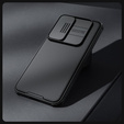 Чохол NILLKIN для Samsung Galaxy A55 5G, Silicone CamShield Case for MagSafe, чорний