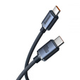 BASEUS Crystal Shine Type-C / Type-C 100W кабель 2M - Black