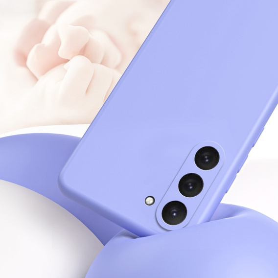 Чехол до Samsung Galaxy S23 FE, Silicone Lite, фиолетовый