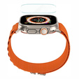 2x закаленное стекло с монтажной рамкой ERBORD для Apple Watch Ultra 1/2/3 49 мм