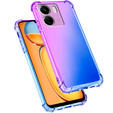 Чехол для Xiaomi Redmi 13C / Poco C65, Gradient Dropproof, Фиолетовый / синий